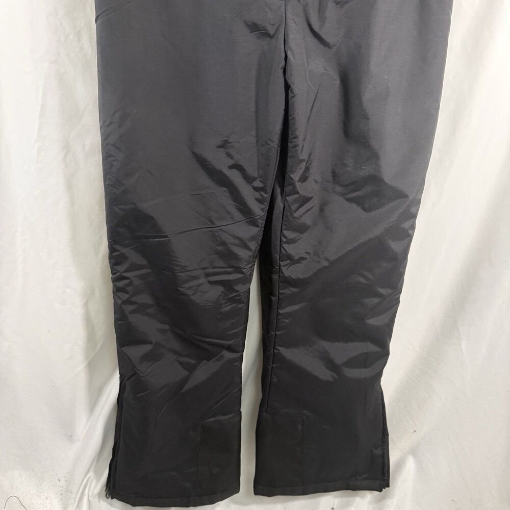 New Arctix Snow Bib Men's Small Black Wind Water Resistant Zip Pocket - Picture 3 of 11